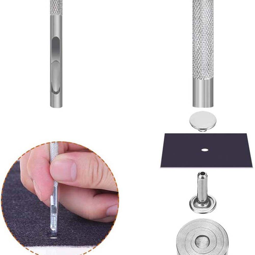 Set 300 Đinh Tán Kim Loại Dùng Để Cố Định Đồ Da Tiện Dụng