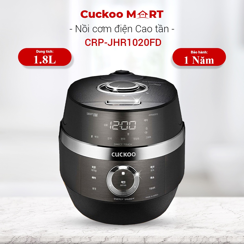 Nồi cơm điện Cuckoo Cao tần CRP-JHR1020FD, Nồi cơm điện Nội Địa Chính Hãng