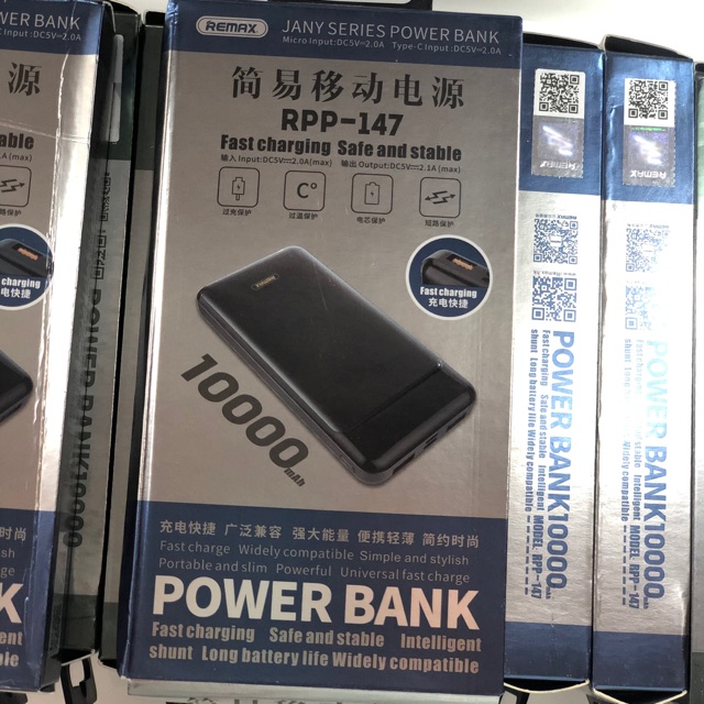 Sạc dự phòng chính hãng Remax RPP147 Viễn Thông A ( Bảo hành 12 tháng chính hãng)