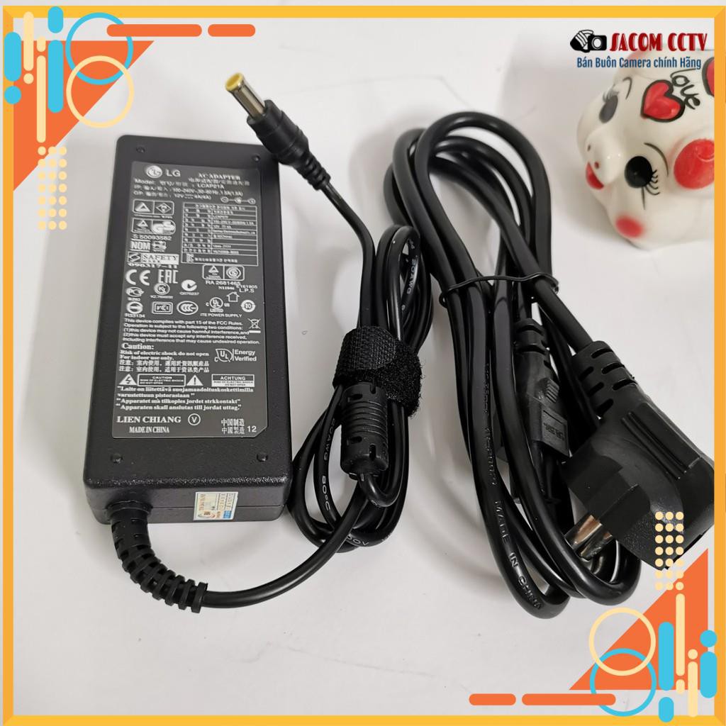 Sạc màn hình LG 12V/4A, Adapter màn hình LG 12v-4a