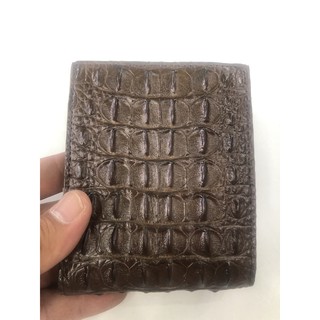 Bóp Da Cá Sấu Thật gù nhỏ [FREE SHIP] _Trần Thịnh