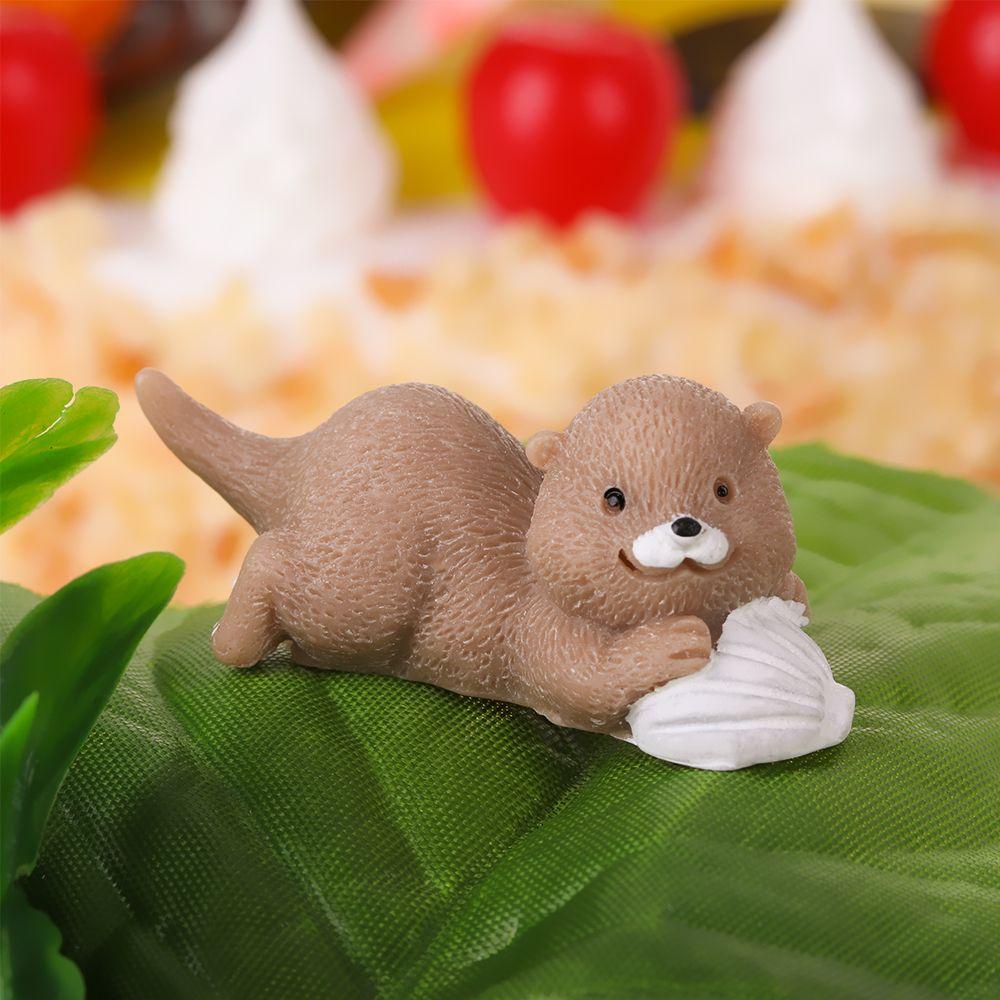 Set 4 Mô Hình Động Vật Đáng Yêu Dùng Để Trang Trí