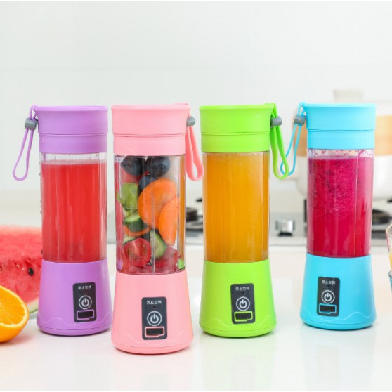 Máy Xay Sinh Tố Cầm Tay Mini Tích Điện Đa Năng Tiện Lợi