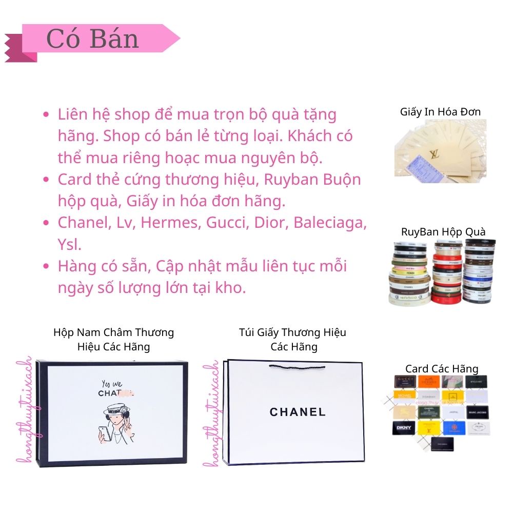 Hộp Nam Châm CN Trắng, Hôp Giấy Quà Tặng CN Trắng Nguyên Bản [Có sẵn]