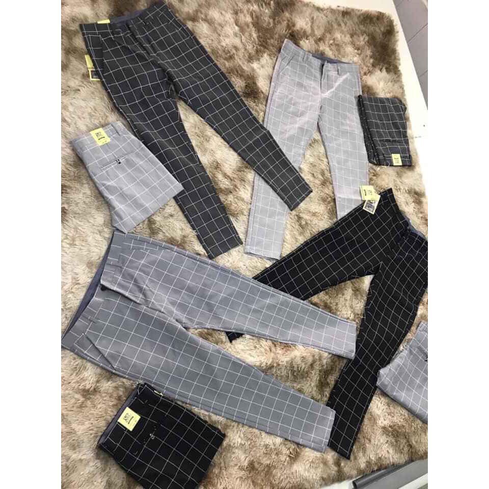 [HOT] Quần Tây DÀI CARO Nam Thời Trang - Chất vải đẹp ( màu y hình) | BigBuy360 - bigbuy360.vn