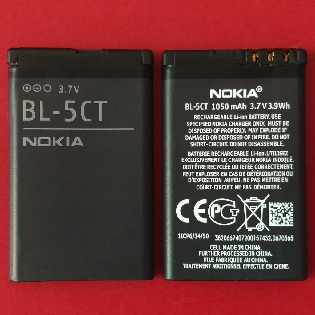 Pin BL-5CT cho điện thoại Nokia 5220XM/6303c/6303ci/730c/C3-01/C3-01m/C5-00/C5-02/C6-0/C6-02