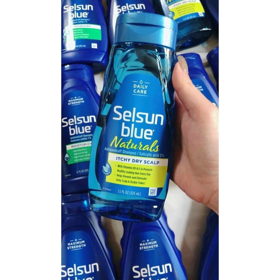 Dầu Gội Selsun Blue Dandruff 325ml Của Mỹ