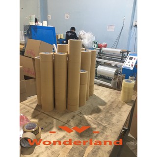 Băng keo giấy nâu không viết trong in lụa