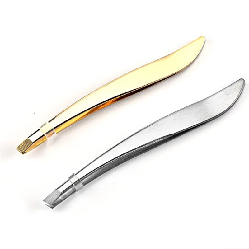 Nhíp Cao Cấp Nhổ Lông Mày Thép Không Gỉ Stainless Steel Tweezer Eyebrown Face Nose Hair Clip(Quality Of Germany)