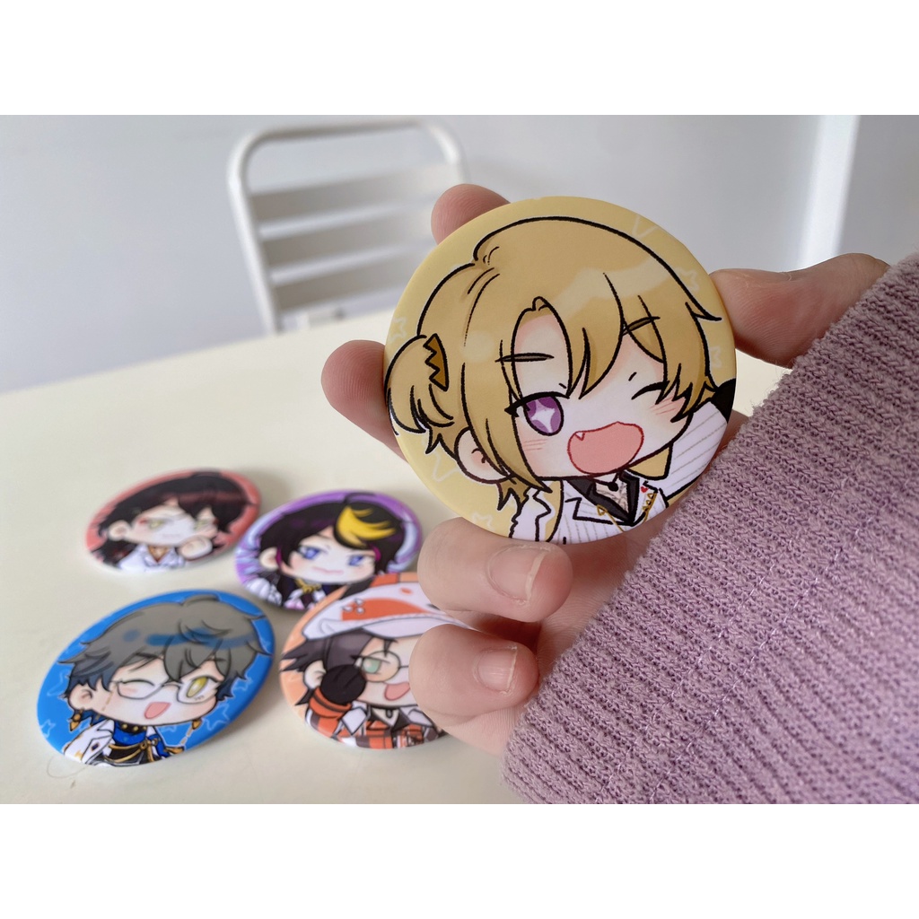 Huy hiệu VTUBER LUXIEM & NOCTYX