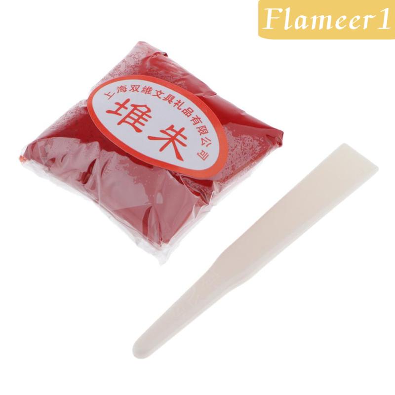 [Flameameer1] Con Dấu Mực Đỏ Dùng Để Viết Thư Pháp Trung Quốc