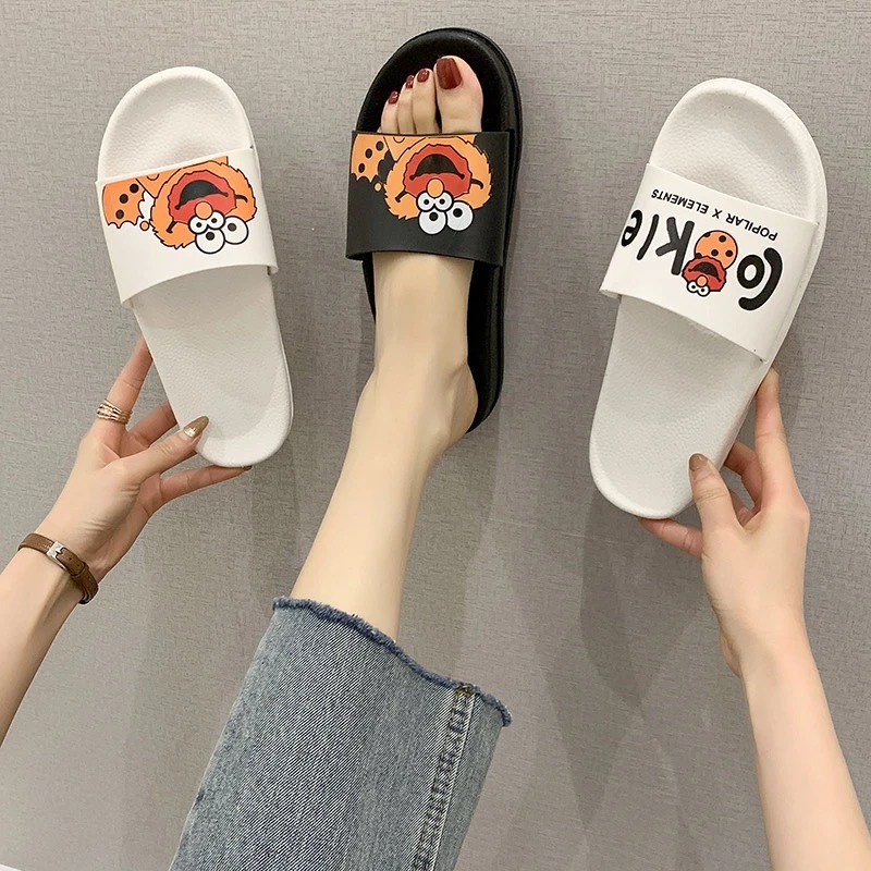 JY071 - Dép thời trang mặt rối dễ thương fom nhỏ