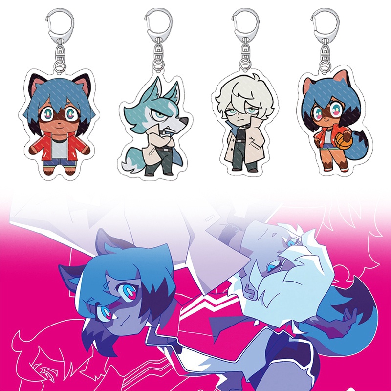 Móc Khóa Hoạt Hình Anime Kawaii BNA Shirou Ogami Wolf