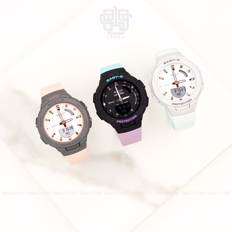 Đồng hồ nữ Casio BABY-G BSA-B100MC-4A chống va đập chính hãng