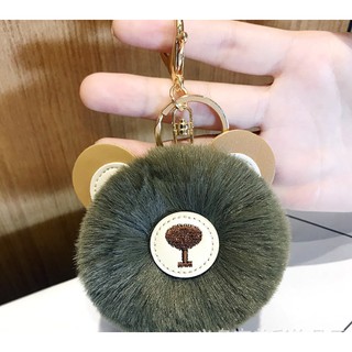 móc khóa cục bông con gấu