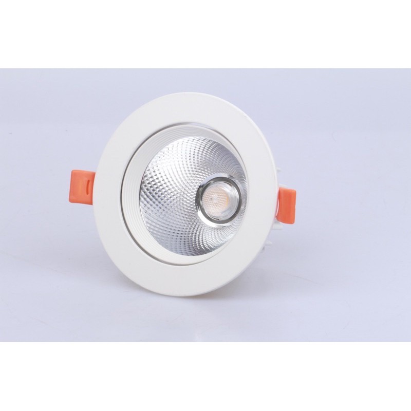 BH 2 năm đổi mới /Đèn Led âm trần mắt COB soi tranh, xoay góc 30độ 7w,12w với 2 màu ánh sáng trắng/vàng