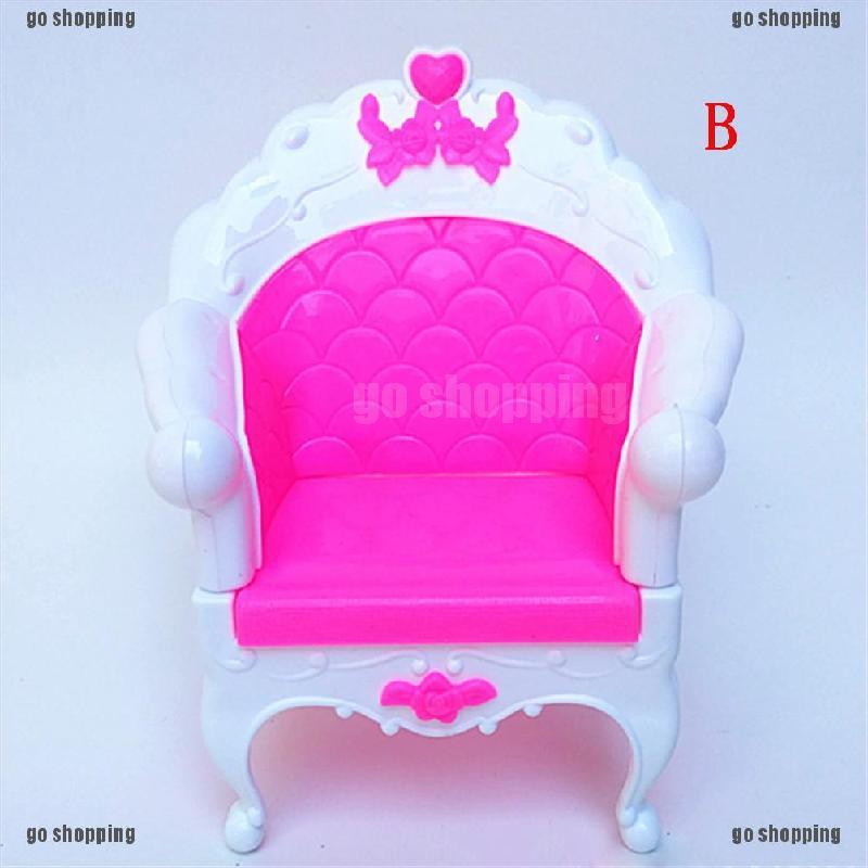 {go shopping}Rocking Chair Sofa Accessories Plastic Furniture Sets For Doll House Decoration