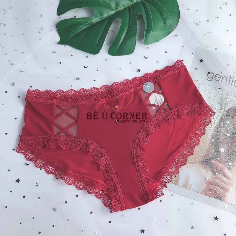 XẢ KHO Quần lót nữ quần chíp nữ thun lạnh viền ren cao cấp quyến rũ LÊ THẢO CORNER 80127