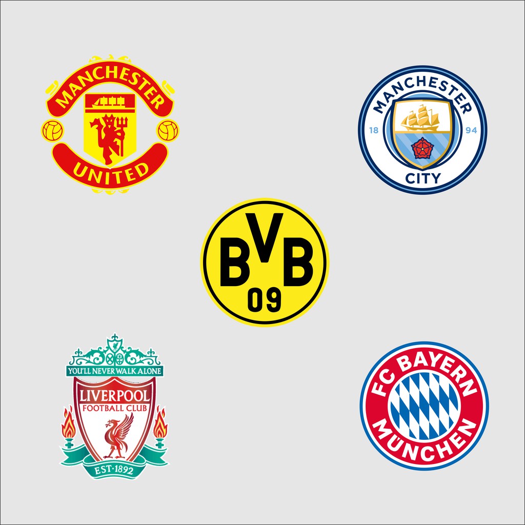 Hình ủi , hình ép nhiệt - logo CLB, Đội tuyển in ngực