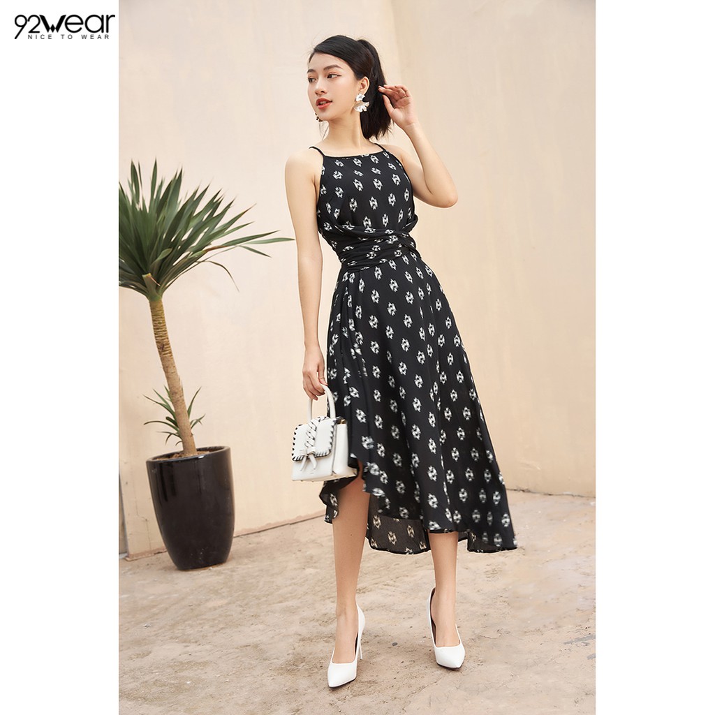 Đầm váy nữ dự tiệc 92WEAR (2 MÀU) đủ size, dáng dài đến bắp cân DDW1052 | BigBuy360 - bigbuy360.vn