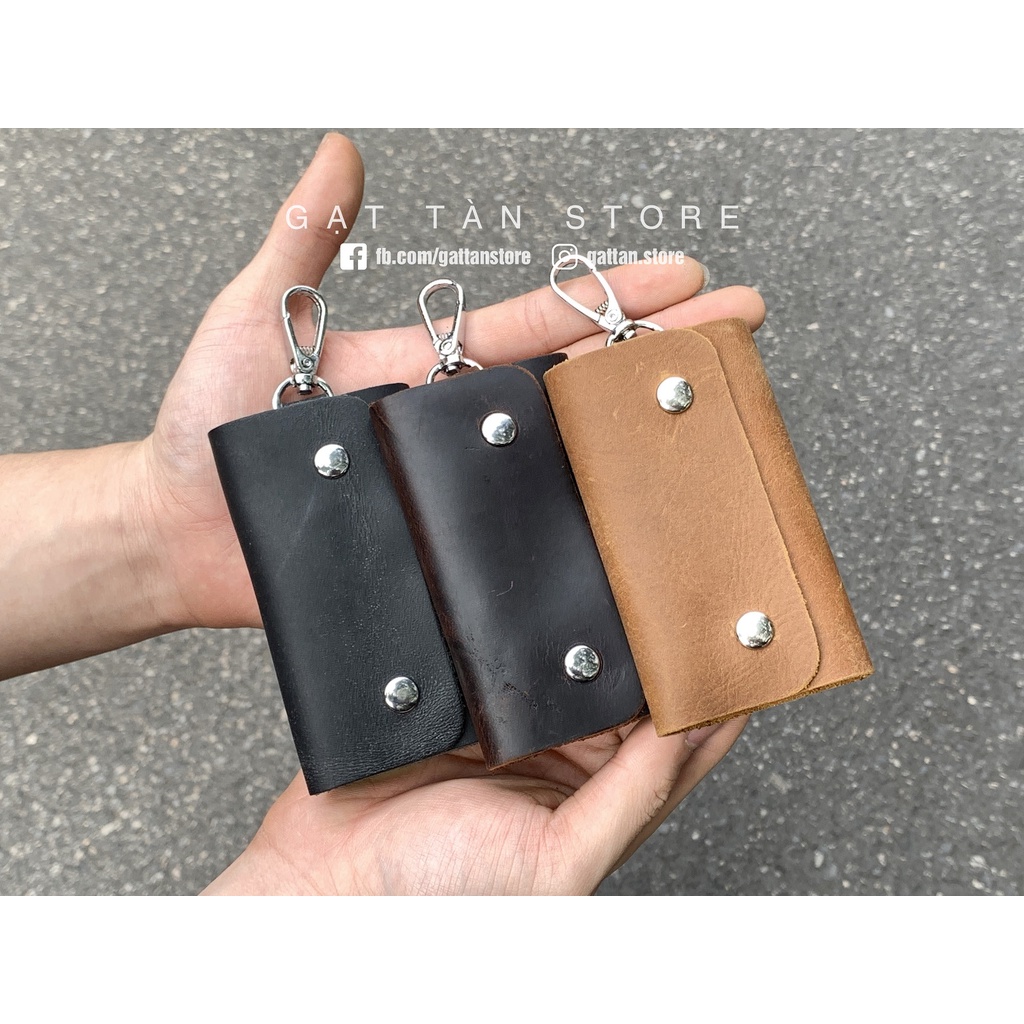 Móc Khóa Da Thời Trang Cao Cấp - KC18 [BẢO HÀNH TRỌN ĐỜI]