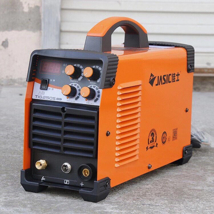 Máy Hàn Tig Lạnh Tig Nguội Không Sinh Nhiệt TIG-250S W228 Chính Hãng Jasic Mối Hàn Không Bị Cháy Đen Hàn Mỏng Tốt