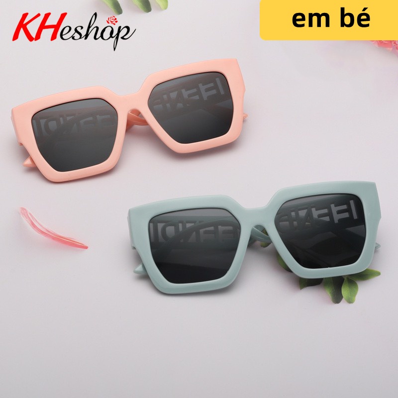 [SIÊU HOT] Kính mát form vuông cho Bé Trai Bé Gái thương hiệu EENDI , chân gọng thiết kế độc đáo, mã Y8853