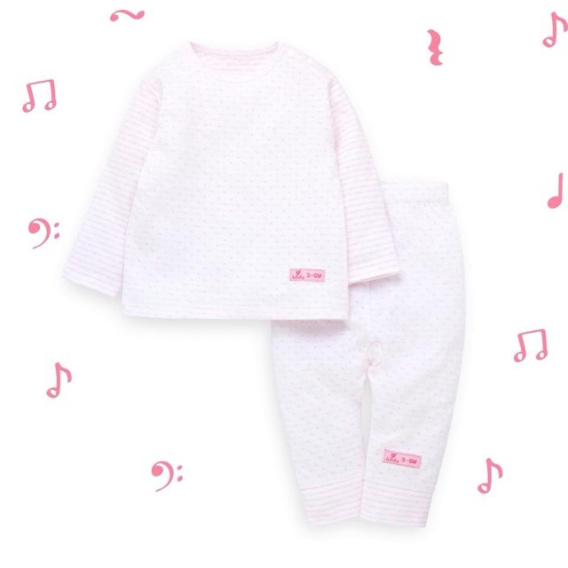 Bộ dài tay cài vai Lullaby BST đông cotton 2 lớp NEW! (Hàng Sale)