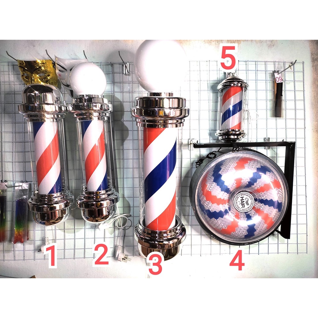 Mô tơ thay thế cho đèn xoay Barber, đèn Poly