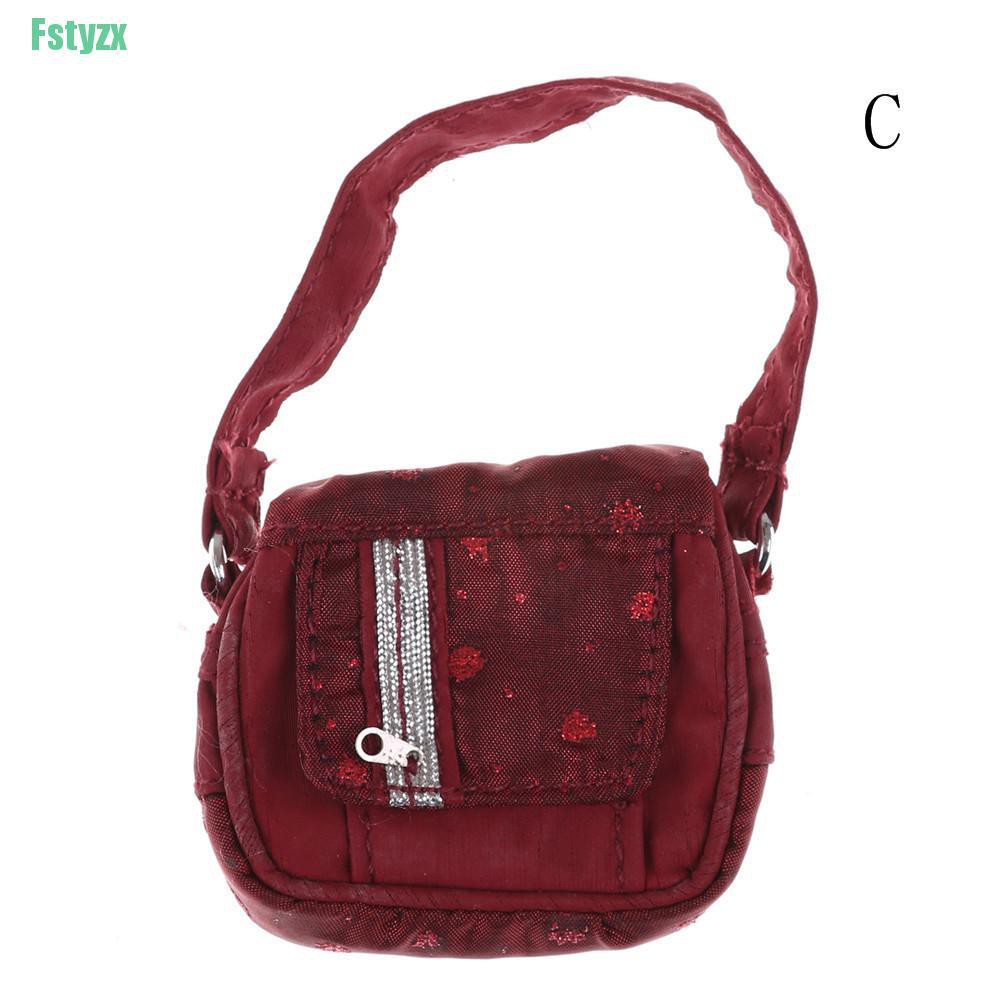 fstyzx 1PCS Fashion Styles Colorized Fashion Morden Doll Bags Accessories Toy