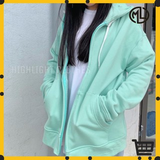 Áo khoác nỉ xanh mint  😋