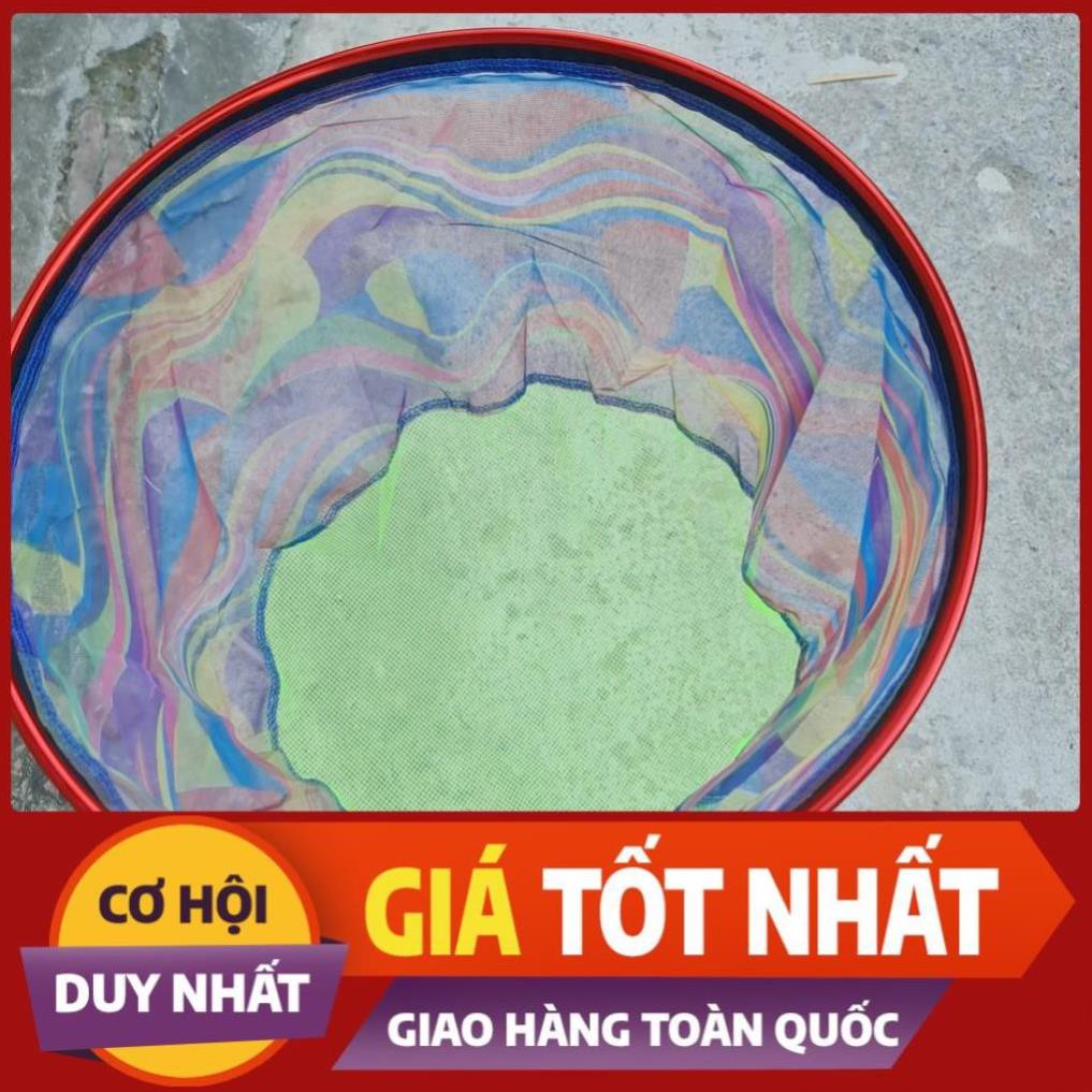 [ Xả Nhanh] Mặt Vợt Cá Carbon 35cn - 40cm- 45cm vành tròn chuyên dụng câu đơn câu đài