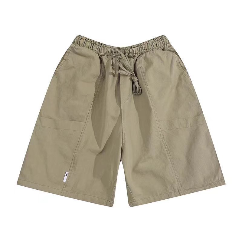 Quần Short Kaki Dáng Rộng Phối Nhiều Túi Thoải Mái Phong Cách Hip Hop Thời Trang Mùa Hè Cho Nam Cỡ M-3XL