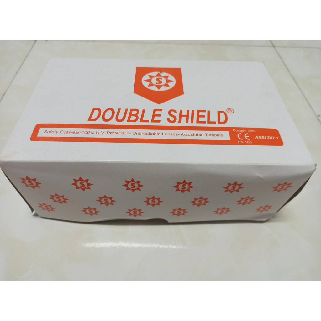 Kính Double Shield  9844A dùng bảo hộ chống bụi mưa gió đi đường... - Có Quà Tặng