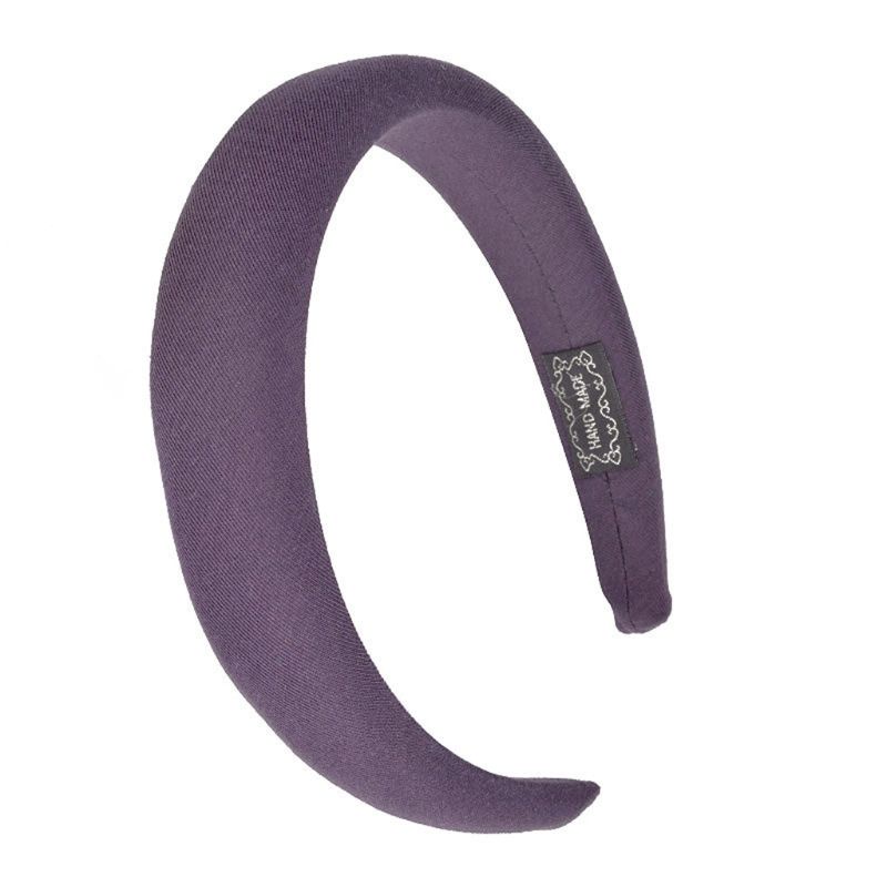 Băng Đô Bằng Xốp Dày Màu Kẹo Trơn Chống Trượt Phong Cách Dân Tộc Cổ Điển Dành Cho Bạn Nữ