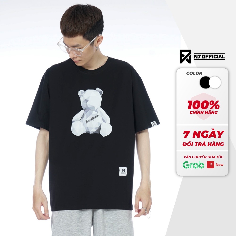 Áo thun Big Bear unisex N7 phông trơn nam nữ tay lỡ form rộng oversize | BigBuy360 - bigbuy360.vn