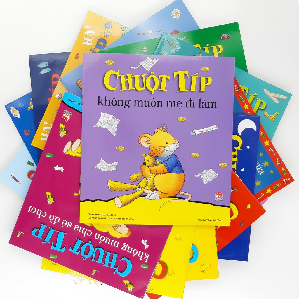 Sách - Chuột típ - lẻ cuốn tùy chọn
