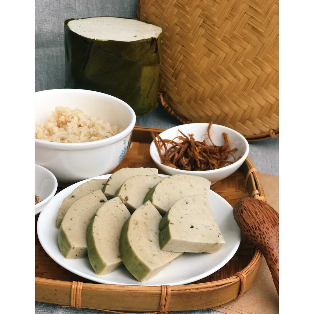 CHẢ LỤA CHAY NHÀ LÀM TỪ ĐẠM LÚA MÌ - 100% TỰ NHIÊN