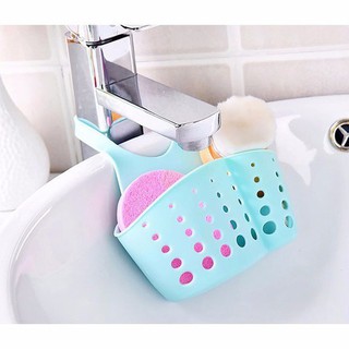 Giỏ Treo Đựng Miếng Rửa Bát Chén Nhựa Dẻo