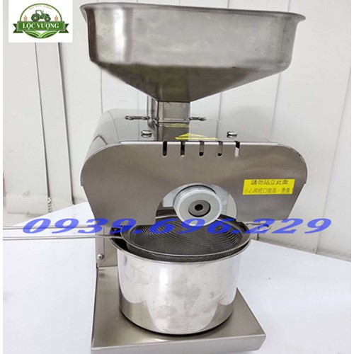 Máy Ép Dầu Thực Vật Công Nghệ Đức Machine Oil Press 3-5kg/1h