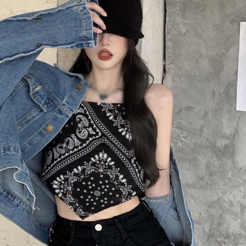 Áo Lửng Hai Dây Gợi Cảm Cho Nữ | BigBuy360 - bigbuy360.vn