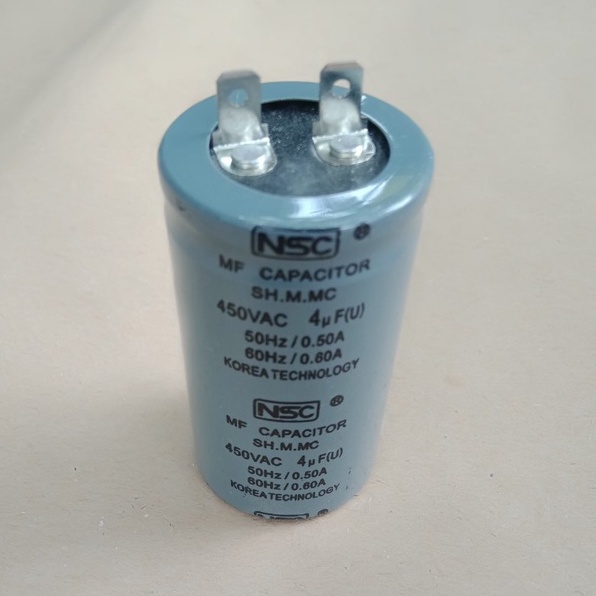 Tụ điện dầu 2uf ;2,5uf; 3 uf; 4 uf ; 5 uf dùng thay thế cho quạt điện, máy bơm nhỏ