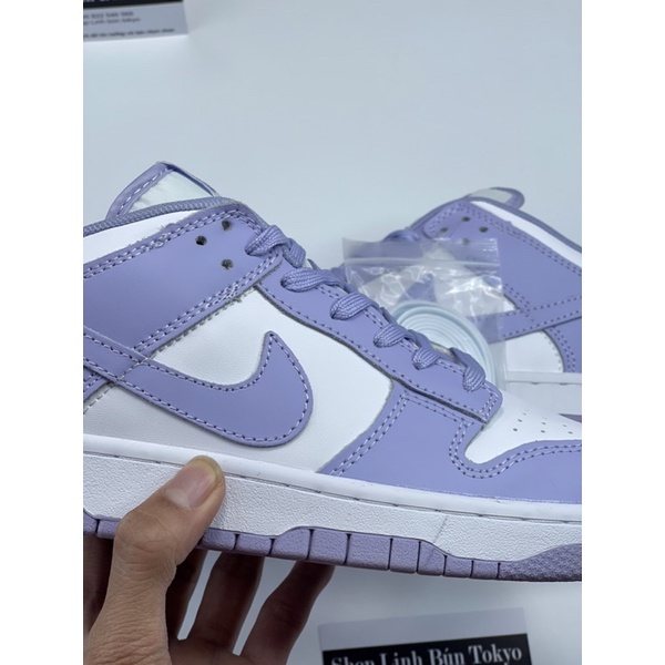 Giày thể thao SB tím full box + pk