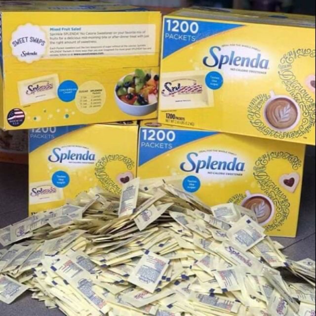 100 gói Đường ăn kiêng Splenda