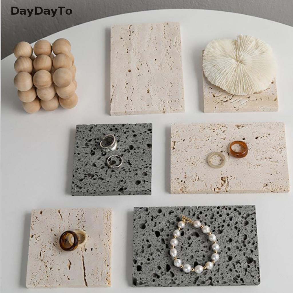 Khay Đựng Trang Sức Chụp Ảnh Bằng Đá Ins Wind