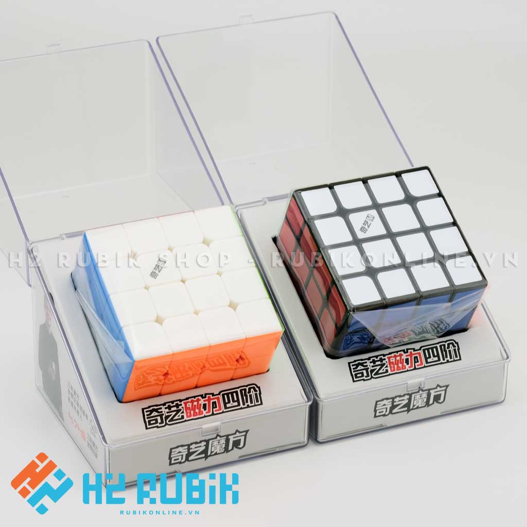 [SIÊU RẺ] Rubik 4x4 QiYi MS 4x4 Magnetic (có nam châm sẵn) - Rubik giá rẻ xoay trơn chuyên nghiệp