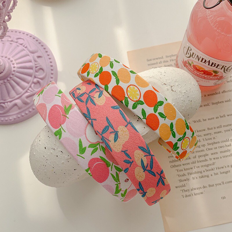 Cài tóc tiểu thư cài tóc hoa quả vintage - Mã CA020