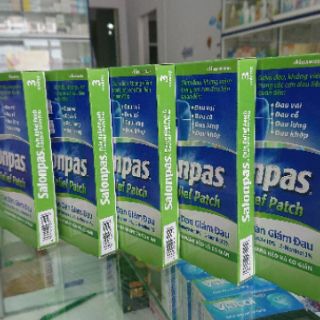 Salonpas pain relief hộp 5 miếng