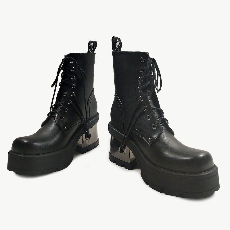 Boots L37 high and chic đế đính sắt cao 8cm