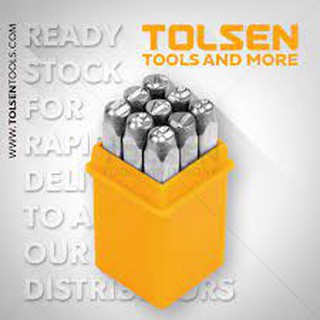 Bộ đóng số 9 cây tolsen 25094 3mm, 25097 6mm